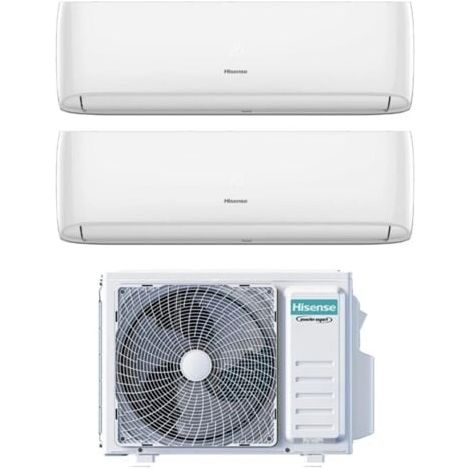 HISENSE Climatizzatore Condizionatore Hisense Dual Split Inverter serie HI-COMFORT 9+12 con 2AMW42U4RGC R-32 9000+12000 Wifi integrato