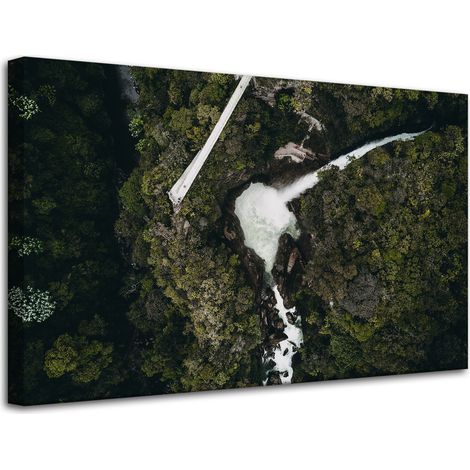 Lienzo impreso Naturaleza Vista aérea 80x50