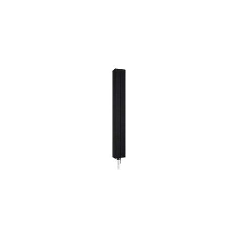 Funda impermeable para tendedero giratorio de exterior, funda protectora para tendedero giratorio con cremallera, tejido Oxford 210D, negro (160 x 15 x 15 cm)