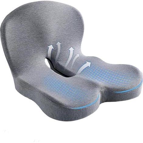 Cousin Ergonomique in Mousse Mémoire, für Le Bureau, la Voiture, Les Chaises de Jeux und de Salle à Manger (1/5)