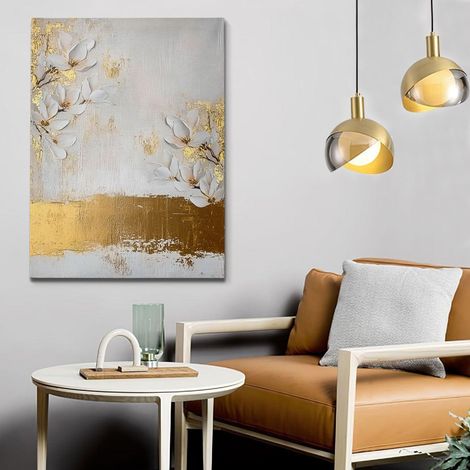 Decorazione artistica da parete con stampa su tela Painting Multicolore (1/3)