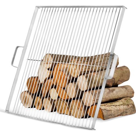 Barbecue Griglia in Acciaio Inox 58x58 cm per braciere 80 e 70x70 cm (1/3)