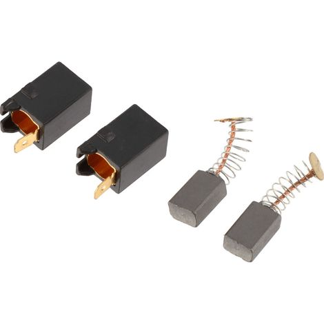 Balais de charbon - X2 - pour rabot electrique - pour ref OXEO 760146
