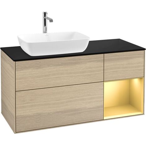 Villeroy & Boch F812HFPC Meuble sous-lavabo Finion F81 (1/2)