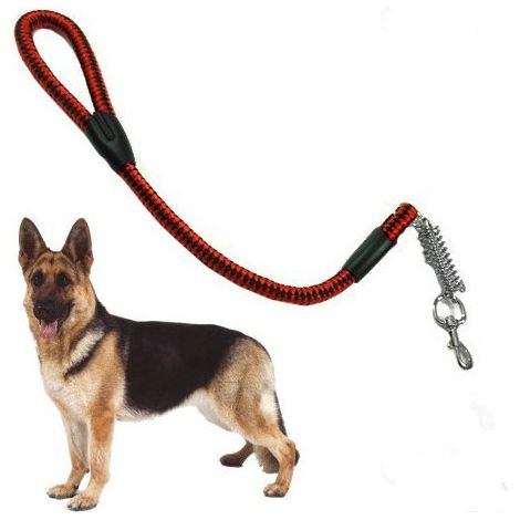 Trade Shop - Gancho De Nylon Duradero Con Mosquetón De Metal 80 Cm - (1/4)