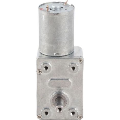 Moteur de réduction de Torsion élevée cc 12V, moteur à engrenage à vis sans fin 100 tr/min pour ouvre-porte et fenêtre, treuil Miniature (1/4)