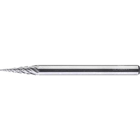 PFERD TOOLS Hartmetall Hochleistungsfrässtift ALLROUND Spitzkegel SKM Ø03x11mm Schaft-Ø 3mm universal grob (1/3)