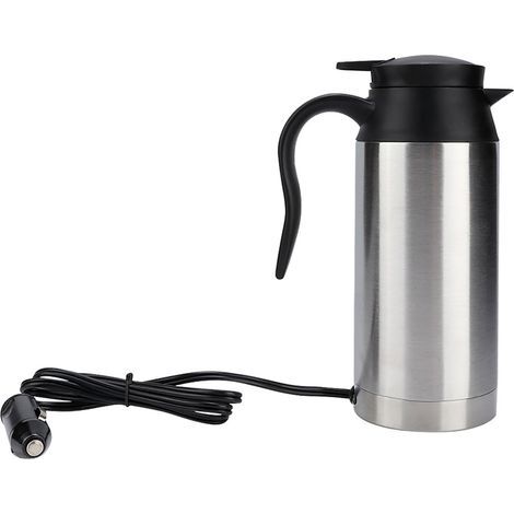750 ml elektrischer Auto-Heizbecher aus Edelstahl, Trinkkessel für unterwegs (12 V) (1/5)