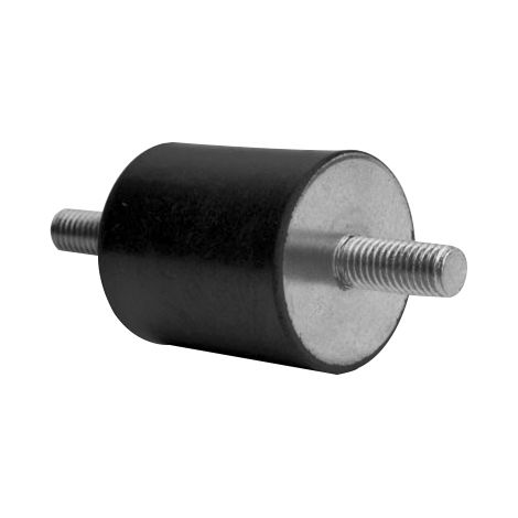 Bobine mâle à mâle RS PRO M8 Ø 20mm en Caoutchouc naturel ( Prix pour Sachet de 4 )
