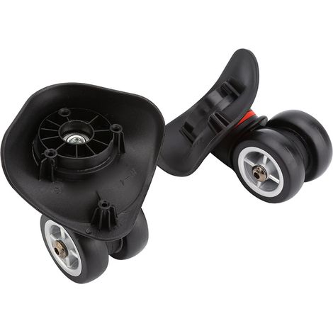 2PZ PVC ROTELLA RICAMBIO FÜR VALIGIA TROLLEY RUOTE BAGAGLIO (1/5)