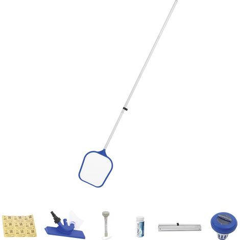Set accessori pulizia e manutenzione piscina e spa Bestway 58195 (1/5)