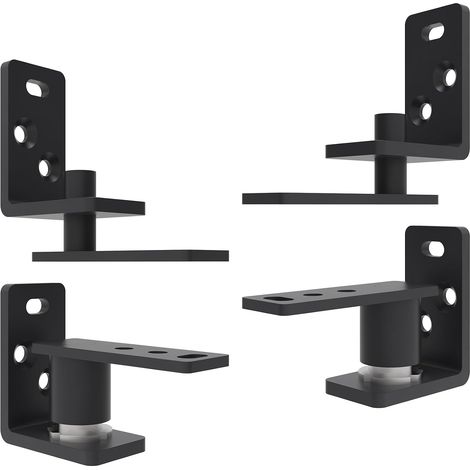 Gravity Hinges for Coffee Door (Black, 2 Pack) (1/5)