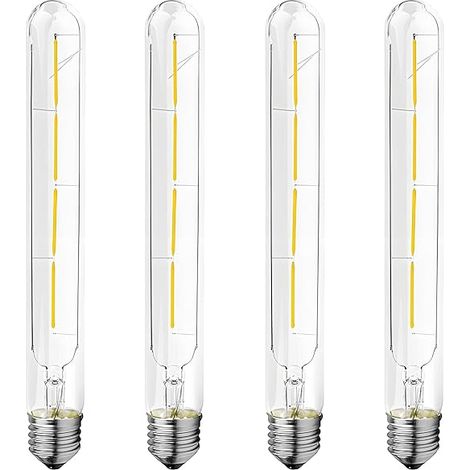 E27 Ampoule Retro T30 5W Lampe à Filament LED Blanc Froid 6000K 400LM Vintage 360° Angle de Faisceau AC220V-Non Dimmable (1/5)