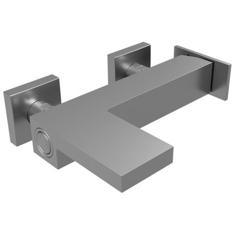 Robinet mitigeur Bain Douche Tabula Metal Brossé - CRISTINA ONDYNA TA10777