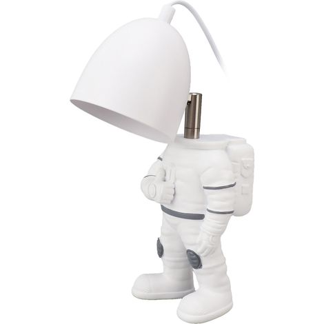 Lampe de table bougeoir style astronaute, à intensité variable, pour huiles essentielles, 110-220 V, prise européenne (1/5)