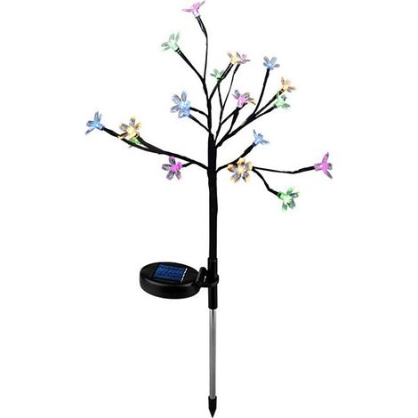 Lampe solaire d'extérieur pour pelouse, guirlande lumineuse effet feu d'artifice, étanche, pour jardin et décoration de Noël (1/3)