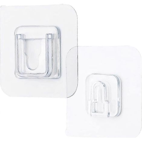 Filiyano-Lot de 10 autocollants pour brosse de toilette murale (autocollants) (1/5)