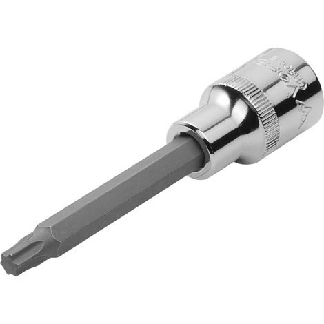 Clé à douille 1/2" avec embout Torx CrV T30 x 100 mm Vorstahl (1/5)