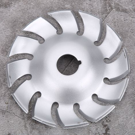 Disque à découper le bois, 12 dents, 90 x 16 mm, outil de sculpture pour meuleuse d'angle (1/5)