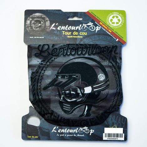 Tour de cou pour moto L'Entourloop Motorcycle Mask coloris noir