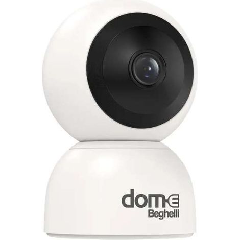 Beghelli Videocamera Sicurezza Dom-e Motion Plus Bianco - WiFi e App