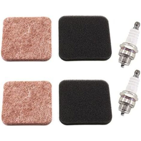 Alovez - 2 filtres à air avec bougie dallumage pour Stihl FS74 FS75 FS76 FS80 FS80R FS85 FS85R FS85RX BG72 BG75 Stihl HS75 HS80 HS85 HL75 HL75K FH75 HT70 HT75 KM80 KM85 Débroussailleuse (1/5)