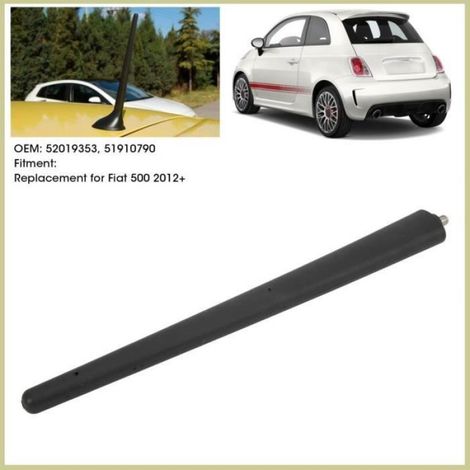 Remplacement de Mât Aérien en Caoutchouc D'antenne de Voiture Courte pour500 2012 +,, Facile à Installer (1/4)