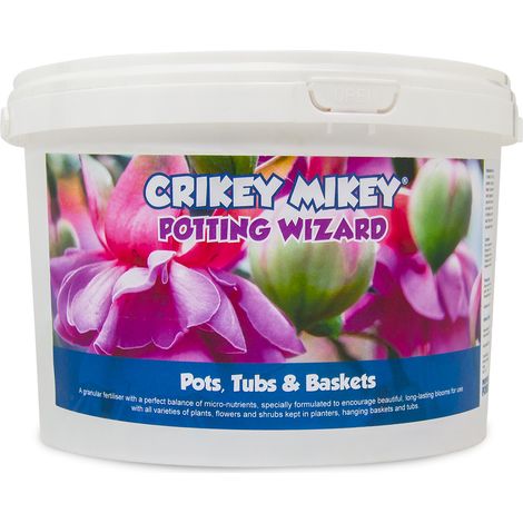 Crikey Mikey Potting Wizard Granular Fertiliser, 2.5kg (1/3)