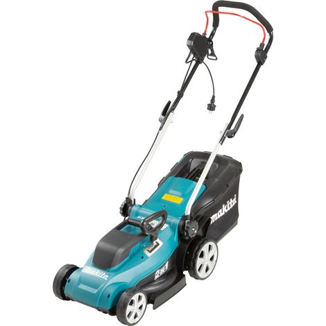 Makita – Tondeuse électrique filaire 1200 W – Moteur puissant pour coupe précise – Surface d'action 300m² – Idéale pour jardins moyens