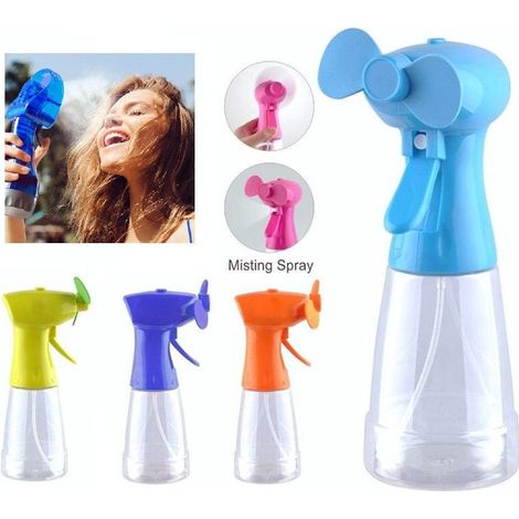 TrAdE Shop Traesio - Mini Condizionatore Ventilatore Nebulizzatore Spray Acqua Per Spiaggia Piscina -