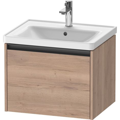 Duravit Ketho.2 Waschtischunterbau wandhängend, 1 Auszug,