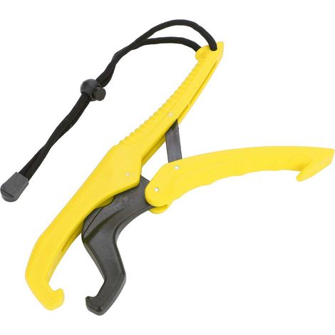 Pinza flotante para peces ABS con mordaza y cuerda ajustable