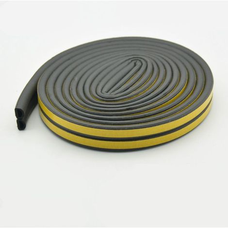 Bande d'étanchéité de la fenêtre et de la porte joint de fenêtre coupe-vent isolation acoustique chaude alliage d'aluminium verre de sécurité cadre de porte bande antichoc autocollante 6M (96mm joint (1/5)