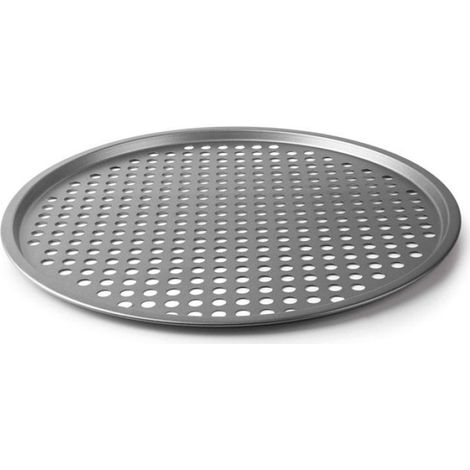 Moule à pizza perforée - Delize 36 cm - Acier au carbone - Revêtement antiadhésif - Four jusqu'à 220°C