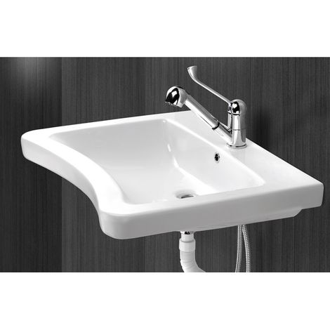 Presto lavabo fijo prestosan 961 con grifo 80605 (1/2)