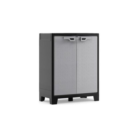 Armoire basse - KETER - TITAN - 44 x 80 x 100 cm - Gris (1/2)