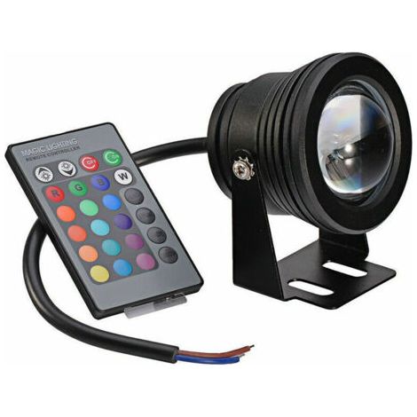 Lampe LED pour fontaine, piscine, éclairage sous l'eau, changement de couleur pour aquarium bassin