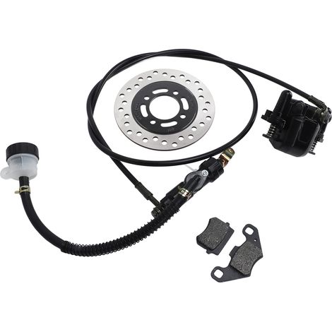 Scheibenbremsensatz, Bremsbeläge, Bremsscheiben und Bremsrotoren für 50ccm, 110ccm, 125ccm, 150ccm, 200ccm, 250ccm Dirtbikes, Quads, ATVs und Go-Karts (1/5)