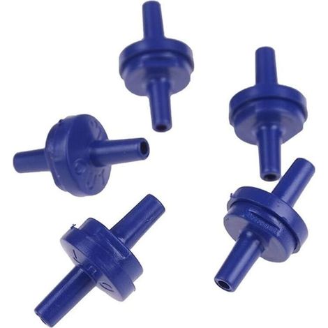5pcs/set Air Pump Check Valve One Way Check Valve Aquarium Fish Water Tank Air Pump (1/5)