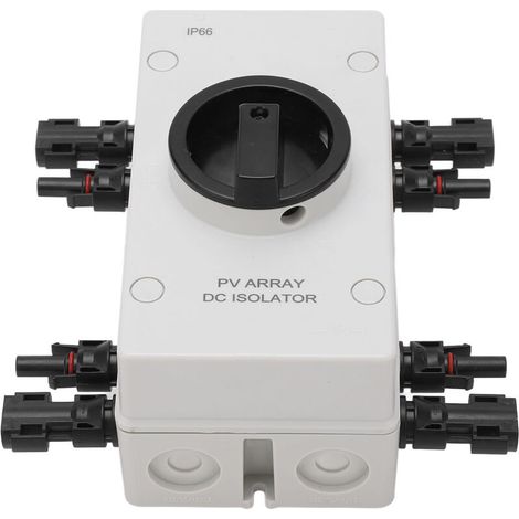 Eosnow Solar-Trennschalter, PV-Isolator, IP66 wasserdicht, DC 1000 V, 32 A, für elektrische Systeme
