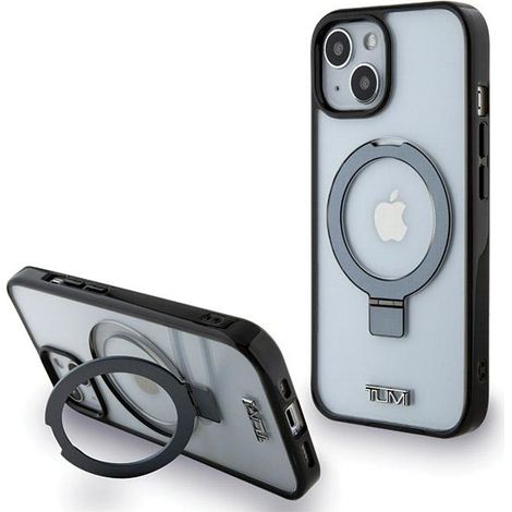 Funda Tumi Hardcase transparente con soporte de anillo y MagSafe para iPhone 15 (1/5)