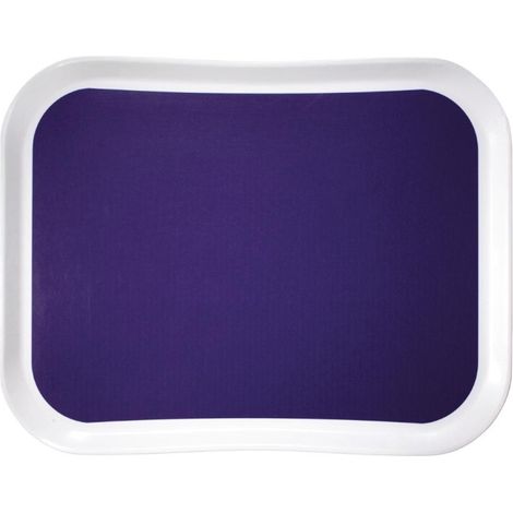 Plateau en polyester Century Fun Versa Lite 43 cm raisin - 430 x 330 x 18 mm - CAMBRO (1/3)