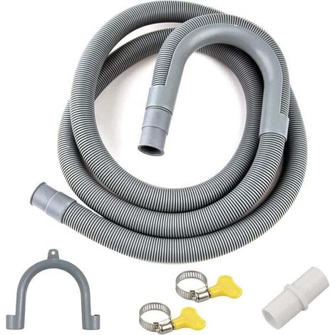 Manguera de desagüe de lavadora, extensión de manguera de desagüe de 2 m, manguera de desagüe universal (1/3)
