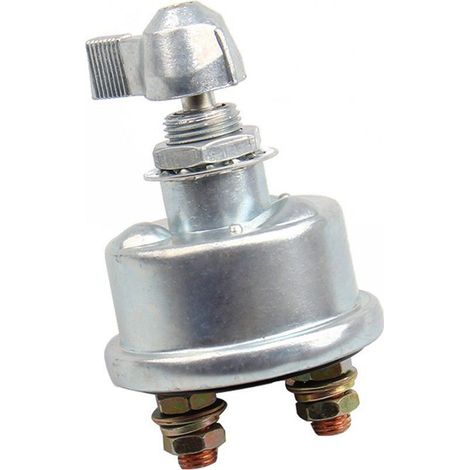 12V battery disconnect switch, automotive battery protection switch, leakage current protection button, fixed switch