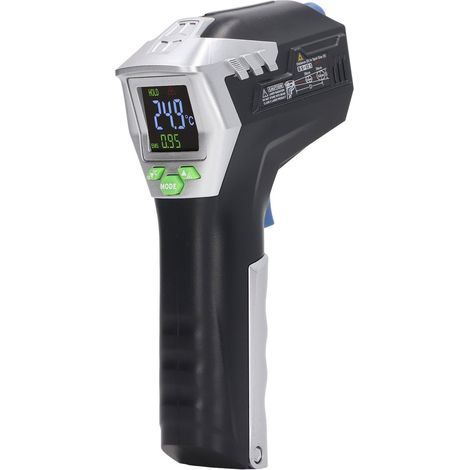 Infrarot-Thermometer mit hintergrundbeleuchtetem LCD-Bildschirm, automatischer Abschaltung, Batteriestandsanzeige, industrielles Temperaturmessgerät (1/5)