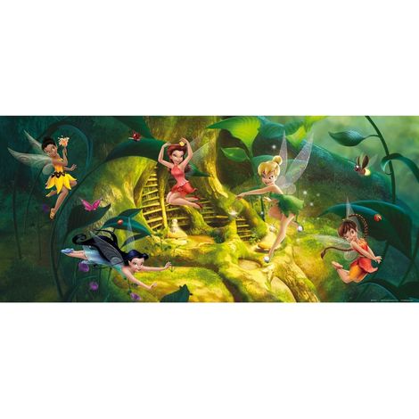 Poster géant Fée Clochette L'Arbre à poussière de fées Disney intisse 202X90 CM (1/5)