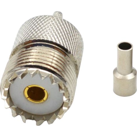 Conector hembra UHF para cable RG174 (1/2)