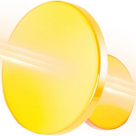 Lentille laser CO2 de 20 mm de diamètre et 63,5 mm (2,5 pouces) de focalisation, miroir laser CVD en ZnSe, pour gravure et découpe laser CO2. (1/5)