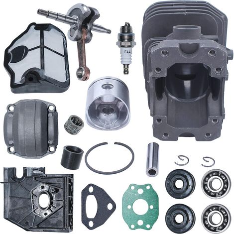 Pour Husqvarna 136 137 141 142 Pour pièces de tronçonneuse, kit de cylindre 38 mm, 530029811, 530069940, 530029794, 530 02 97-94, 530049794, 503161602, 530056363, 530055128. (1/5)