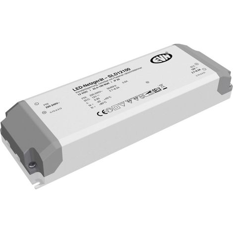 EVN Lichttechnik LED-Netzgerät 12VDC 32,4-100W IP20 SLD12100 (1/2)
